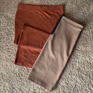 Set Of 2 Knit Skirts